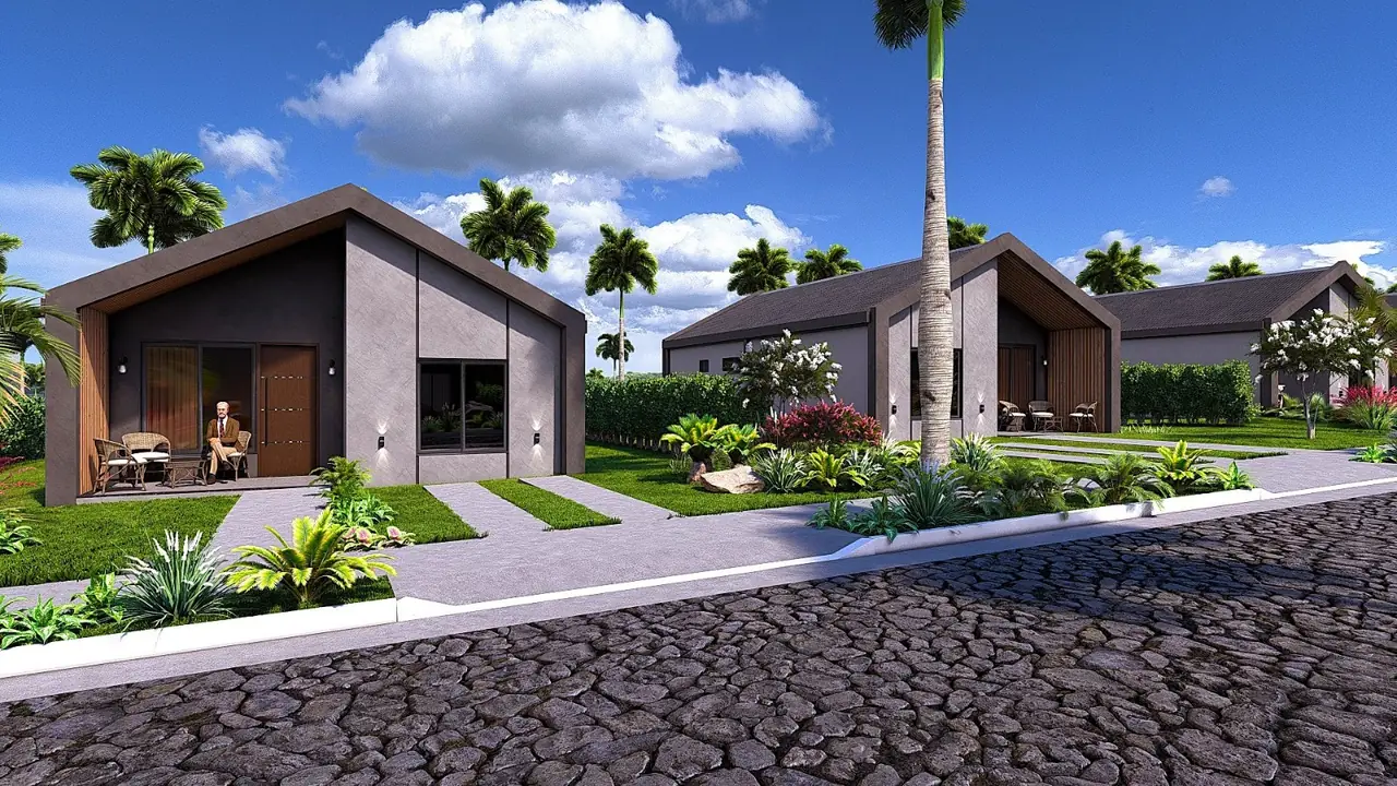 Moderne Bungalows im Aquafina Resort Paraguay